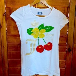 Juicy Couture Youth Sz 14 Short Sleeve T-Shirt